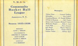YMCA basketball 1935-36 p.1