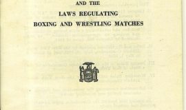 boxing-wrestling rules 1945