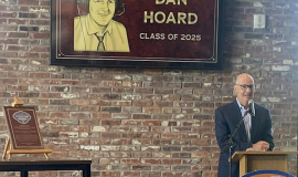Dan Hoard was added to the Syracuse Baseball Wall of Fame, August 2025.