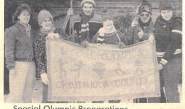 Special Olympic Preparations. February 12, 1987.