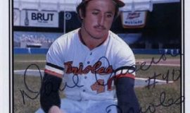 Dave Criscione with the 1977 Baltimore Orioles.