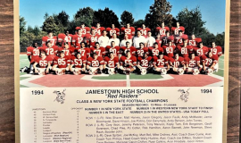 1994 NYS Class A High School Champions. David Hinson is #32 in first row..