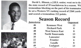 Jamestown High School Football program, 1994.