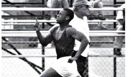 David Hinson, Jamestown High School track team, 1994.