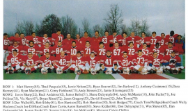 David Hinson, Jamestown High School football team, 1993.
