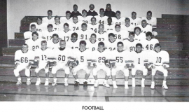 David Hinson, Jefferson Middle School football team, 1989-90.