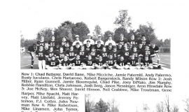 David Hinson, Jefferson Middle School football team, 1990-91.