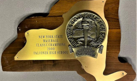 NYS Class C Baseball Champions award. 2000.