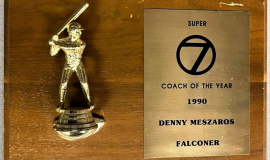 Super 7  Coach of the Year award. 1990.