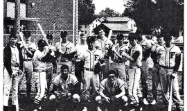 Falconer Central School varsity baseball team. 1969.