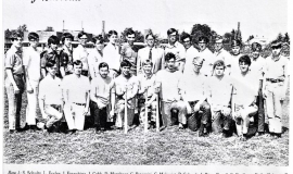Falconer Central School varsity baseball team. 1970.