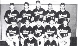 Falconer Central School varsity baseball team. 1993.