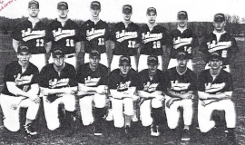 Falconer Central School varsity baseball team. 1996.
