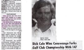 Golf articles.