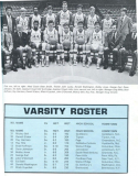 Donn Johnston is #40 in the front row with the 1972-73 University of North Carolina basketball team.
