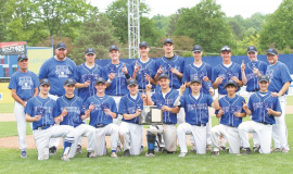The Westfield Wolverines pose for a photo. May 2015