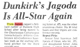 Dunkirk's Jagoda Is All-Star Again. <em>Buffalo Courier-Express</em>, June 18, 1979.