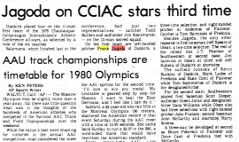 Jagoda on CCIAC stars third time. June 18, 1979.