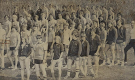 Fredonia High School track & field team. 1976.