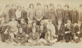 Fredonia High School cross-country team. 1981.