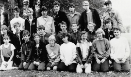 Fredonia High School cross-country team. 1985.