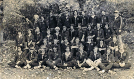 Fredonia High School cross-country team. 1975.