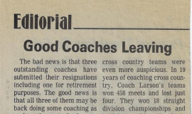 Good Coaches Leaving. 1985.