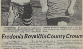 Fredonia Boys Win County Crown. 1989.