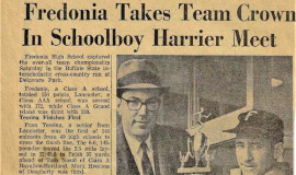 Fredonia Takes Team Crown In Schoolboy Harrier Meet. 1967.