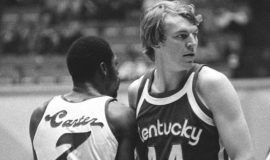 George  Carter (#7) playing for the Memphis Sounds of the American Basketball Association 1974-75.