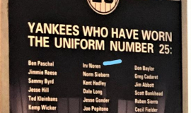 Yankees Who Have Worn The Uniform Number 25.
