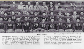 Jamestown High School football team 1954