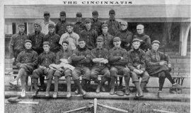 Cincinnati Reds, 1903. Jack Harper, middle row on left.