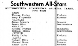 Southwestern All-Stars. November 27, 1951.