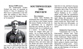 Southwestern 2006 Preview.