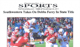 Southwestern Takes On Dobbs Ferry In State Title. November 24, 2011.