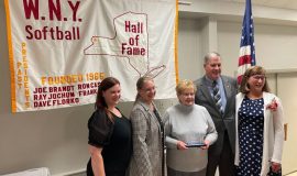Western New York Softball Hall of Fame  induction ceremony. October 16, 2021.