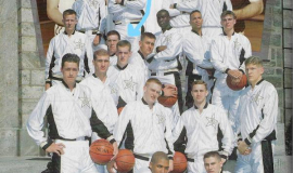 Army basketball team 1994-95.