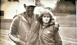 Ron Graham and Karen Bakewell, 1983.