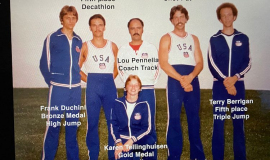 St. Mary’s School for the Deaf Olympic team members. 1977.