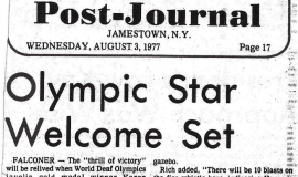 Olympic Star Welcome Set. August 3, 1977.