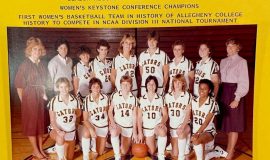 Allegheny basketball, 1983-84.