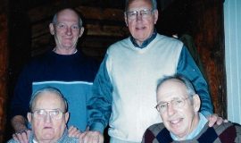 Left to right: Ken Martin, Ray Fashano, Bob Winterburn and Ben Drake.
