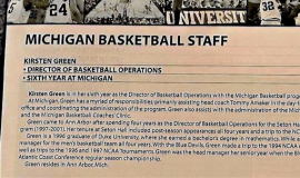 Director of Basketball Operations.Michigan Basketball Staff, 2006.