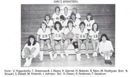 Jefferson Middle School basketball team, 1988-89.