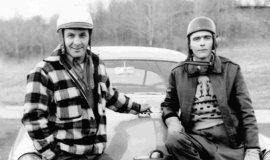 Lloyd Moore and Bill Rexford, NASCAR drivers in 1950.