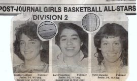 Post-Journal Girls Basketball All-Stars, 1989-90.
