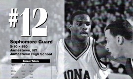 Maceo Wofford  Iona College 2000-01 stats.