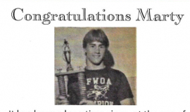 Nichols family ad from National Wrestling Hall of Fame induction program.  September 21, 2025.