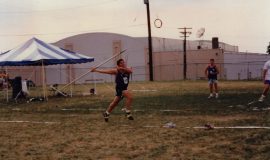 Michael Sayers - javelin throw.